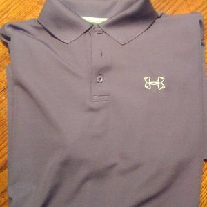 Under Armour Heat Gear Polo - Dark Grey